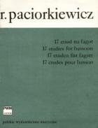                              17 etiud na fagot
                             