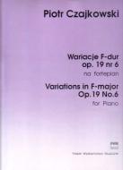                              Wariacje F-dur
                             
